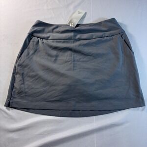 adidas Women's Ultimate365 Solid Golf Skort Womens Size M NWT Gray